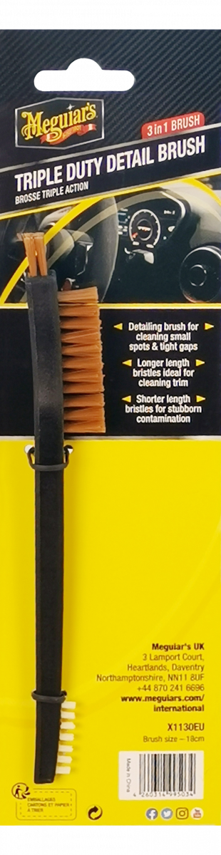  Meguiar's Triple Duty Detail Brush